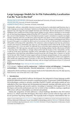 Large Language Models for In-File Vulnerability Localization Can Be "Lost in the End"