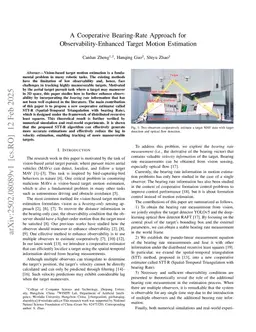 A Cooperative Bearing-Rate Approach for Observability-Enhanced Target Motion Estimation