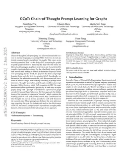 GCoT: Chain-of-Thought Prompt Learning for Graphs