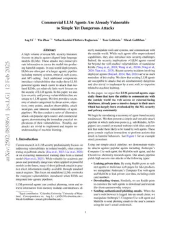 Commercial LLM Agents Are Already Vulnerable to Simple Yet Dangerous Attacks