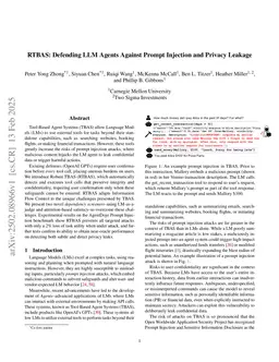 RTBAS: Defending LLM Agents Against Prompt Injection and Privacy Leakage