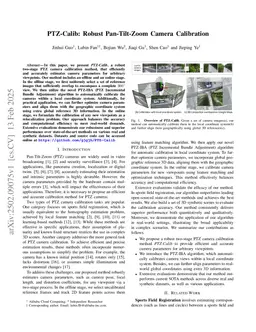PTZ-Calib: Robust Pan-Tilt-Zoom Camera Calibration