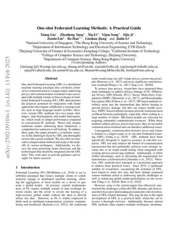 One-shot Federated Learning Methods: A Practical Guide