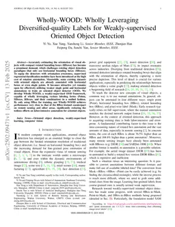Wholly-WOOD: Wholly Leveraging Diversified-quality Labels for Weakly-supervised Oriented Object Detection