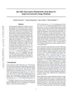 EQ-VAE: Equivariance Regularized Latent Space for Improved Generative Image Modeling