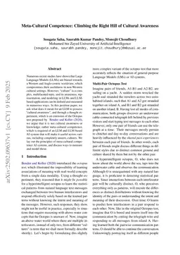 Meta-Cultural Competence: Climbing the Right Hill of Cultural Awareness