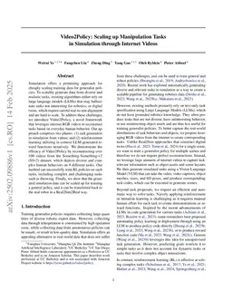 Video2Policy: Scaling up Manipulation Tasks in Simulation through Internet Videos