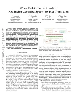 When End-to-End is Overkill: Rethinking Cascaded Speech-to-Text Translation