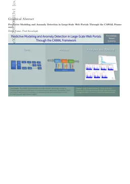 Predictive modeling and anomaly detection in large-scale web portals through the CAWAL framework