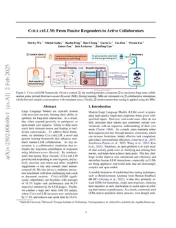 CollabLLM: From Passive Responders to Active Collaborators