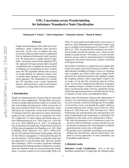 UPL: Uncertainty-aware Pseudo-labeling for Imbalance Transductive Node Classification