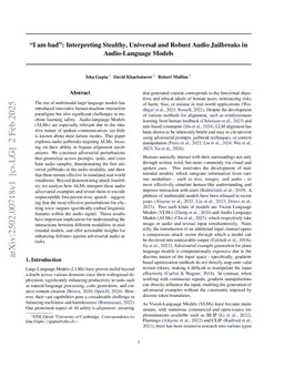 "I am bad": Interpreting Stealthy, Universal and Robust Audio Jailbreaks in Audio-Language Models