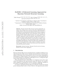 FedGES: A Federated Learning Approach for BN Structure Learning