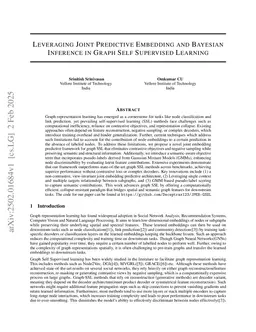 Predict, Cluster, Refine: A Joint Embedding Predictive Self-Supervised Framework for Graph Representation Learning