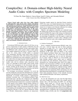 ComplexDec: A Domain-robust High-fidelity Neural Audio Codec with Complex Spectrum Modeling