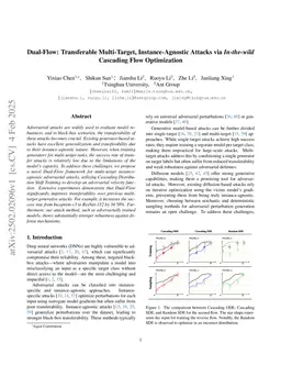 Dual-Flow: Transferable Multi-Target, Instance-Agnostic Attacks via In-the-wild Cascading Flow Optimization
