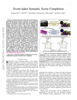 Event-aided Semantic Scene Completion