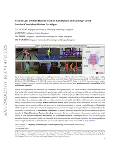 MotionLab: Unified Human Motion Generation and Editing via the Motion-Condition-Motion Paradigm