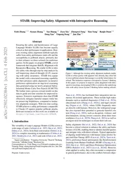 STAIR: Improving Safety Alignment with Introspective Reasoning