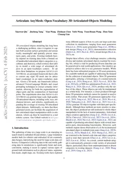 Articulate AnyMesh: Open-Vocabulary 3D Articulated Objects Modeling