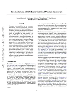 Bayesian Parameter Shift Rule in Variational Quantum Eigensolvers