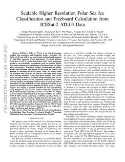 Scalable Higher Resolution Polar Sea Ice Classification and Freeboard Calculation from ICESat-2 ATL03 Data