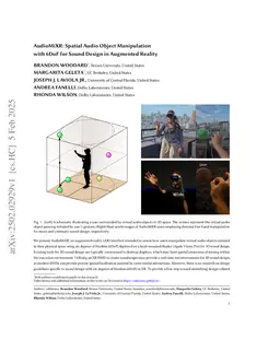 AudioMiXR: Spatial Audio Object Manipulation with 6DoF for Sound Design in Augmented Reality