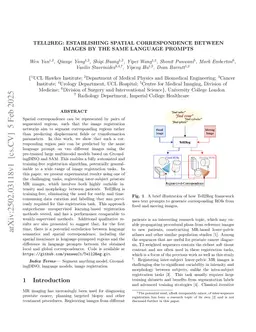 Tell2Reg: Establishing spatial correspondence between images by the same language prompts