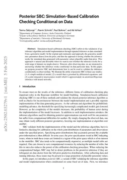 Posterior SBC: Simulation-Based Calibration Checking Conditional on Data
