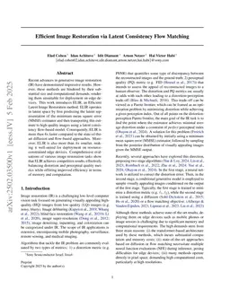 Efficient Image Restoration via Latent Consistency Flow Matching