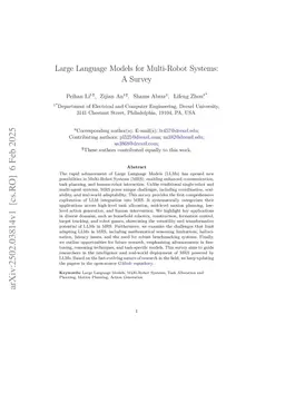 Large Language Models for Multi-Robot Systems: A Survey