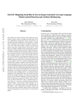 FairT2I: Mitigating Social Bias in Text-to-Image Generation via Large Language Model-Assisted Detection and Attribute Rebalancing