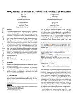MAQInstruct: Instruction-based Unified Event Relation Extraction