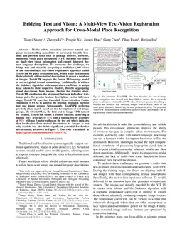 Bridging Text and Vision: A Multi-View Text-Vision Registration Approach for Cross-Modal Place Recognition