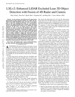 LXLv2: Enhanced LiDAR Excluded Lean 3D Object Detection with Fusion of 4D Radar and Camera