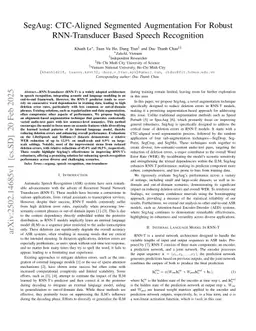 SegAug: CTC-Aligned Segmented Augmentation For Robust RNN-Transducer Based Speech Recognition