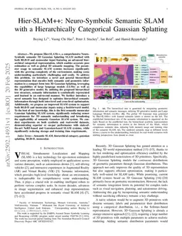 Hier-SLAM++: Neuro-Symbolic Semantic SLAM with a Hierarchically Categorical Gaussian Splatting