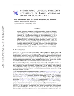 InterFeedback: Unveiling Interactive Intelligence of Large Multimodal Models via Human Feedback