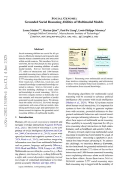 Social Genome: Grounded Social Reasoning Abilities of Multimodal Models
