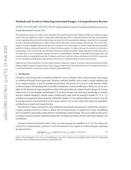 Methods and Trends in Detecting AI-Generated Images: A Comprehensive Review