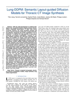 Lung-DDPM: Semantic Layout-guided Diffusion Models for Thoracic CT Image Synthesis