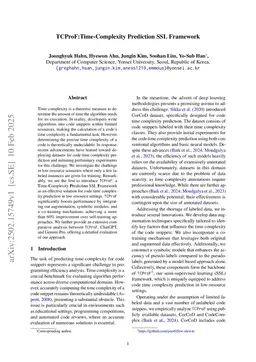 TCProF: Time-Complexity Prediction SSL Framework