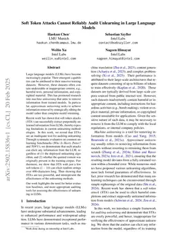 Soft Token Attacks Cannot Reliably Audit Unlearning in Large Language Models