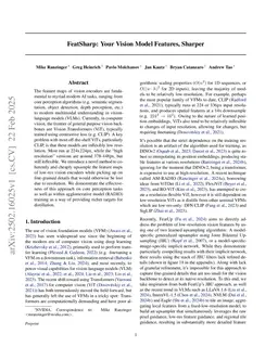 FeatSharp: Your Vision Model Features, Sharper