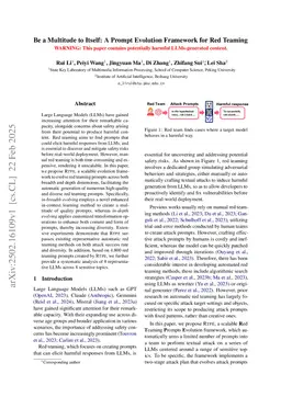 Be a Multitude to Itself: A Prompt Evolution Framework for Red Teaming