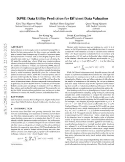 DUPRE: Data Utility Prediction for Efficient Data Valuation