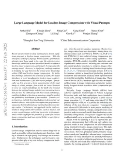 Large Language Model for Lossless Image Compression with Visual Prompts