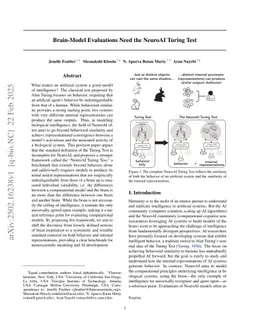 Brain-Model Evaluations Need the NeuroAI Turing Test