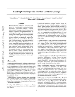 Rectifying Conformity Scores for Better Conditional Coverage