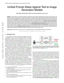 Unified Prompt Attack Against Text-to-Image Generation Models